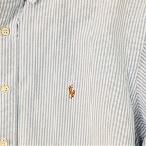 Ralph Lauren Classic Fit Striped Oxford